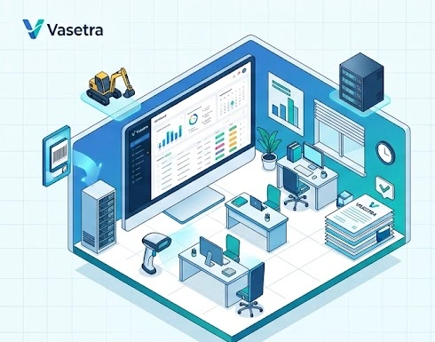 Ilustrasi Vasetra Asset Lifecycle Platform